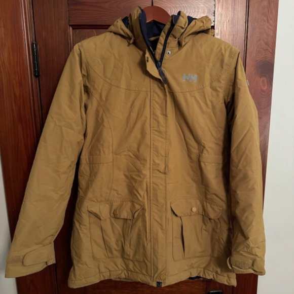 Tan Helly Hansen Winter Jacket - Picture 1 of 5